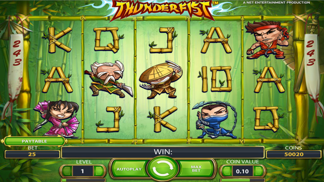 Бонусная игра Thunderfist 9