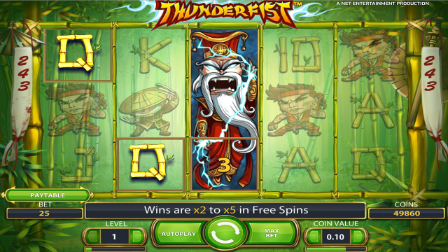 Бонусная игра Thunderfist 7