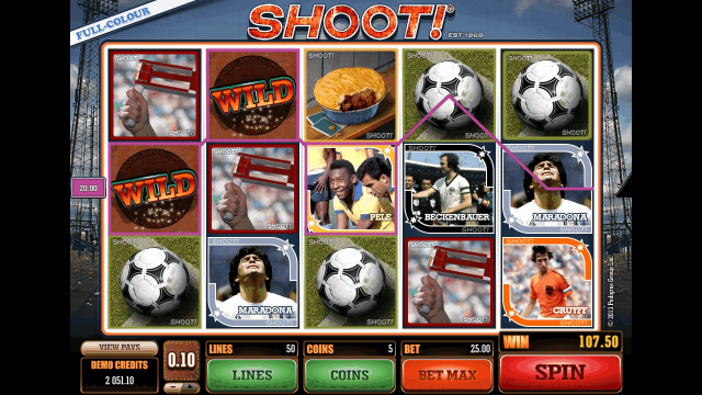 Бонусная игра Shoot! 3