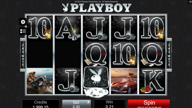 Игровой интерфейс Playboy 12