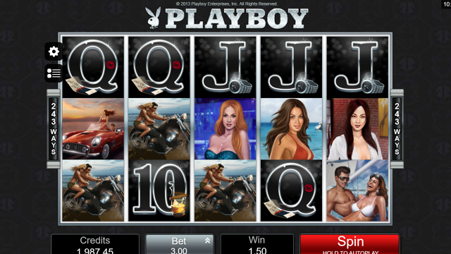 Игровой интерфейс Playboy 14