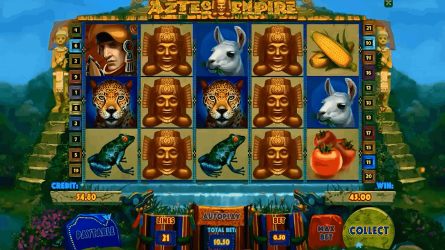 Игровой интерфейс Aztec Empire 4