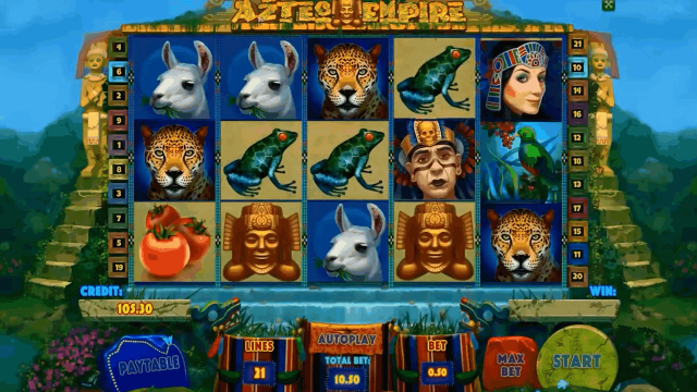 Игровой интерфейс Aztec Empire 7