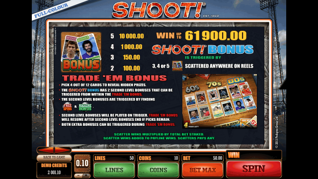Бонусная игра Shoot! 4