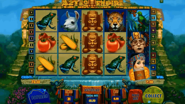 Бонусная игра Aztec Empire 3