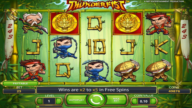 Бонусная игра Thunderfist 6