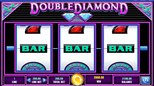 Бонусная игра Double Diamond 12