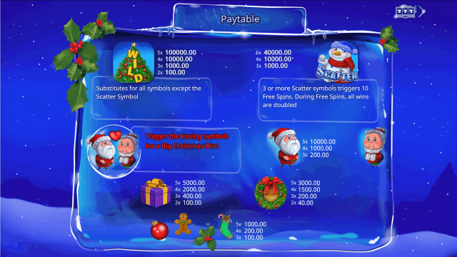 Игровой интерфейс Santa's Kiss 7