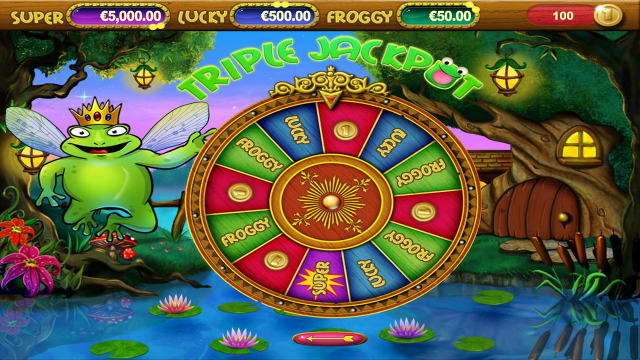 Игровой интерфейс Super Lucky Frog 6