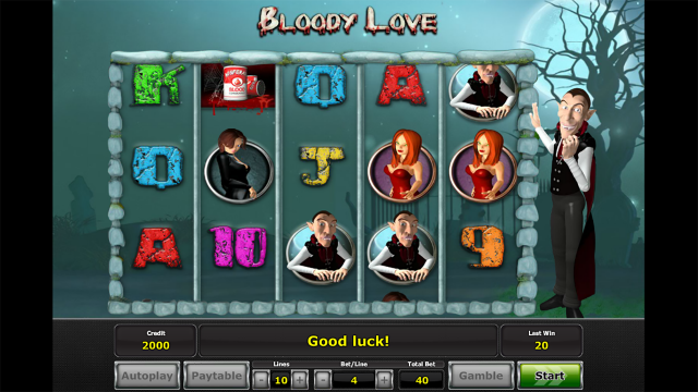Бонусная игра Bloody Love 10