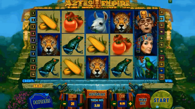 Игровой интерфейс Aztec Empire 1