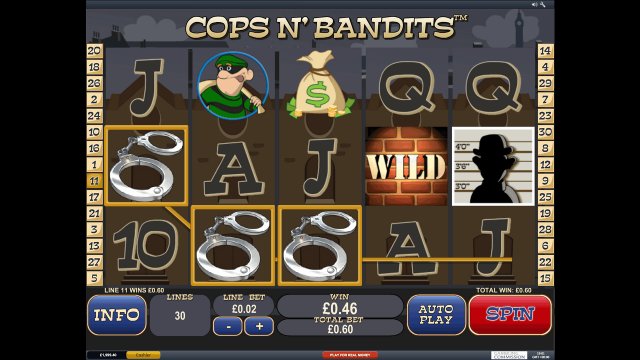 Игровой интерфейс Cops N' Bandits 2