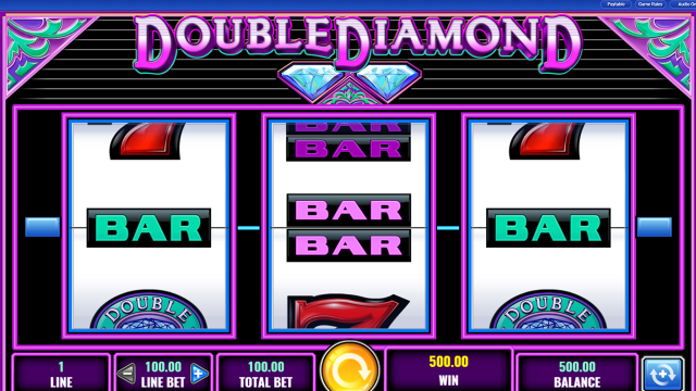 Бонусная игра Double Diamond 17