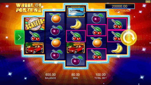 Бонусная игра Wheel Of Fortune: Triple Extreme Spin 8
